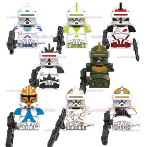 X0303 Space Wars Filme-798 Legião Aérea Recon Ahsoka's Clone Trooper Boomer Comandante Building Block Figura Crianças Coletar Brinquedo