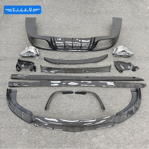 Kit carrosserie LD en fibre de carbone pour Mercedes <span class=keywords><strong>AMG</strong></span> <span class=keywords><strong>GT</strong></span> 50 53 <span class=keywords><strong>43</strong></span> couteau à vent avant lèvre arrière jupe latérale spoiler top wing - Product Image 6