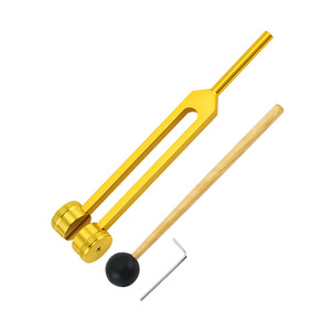 Diapason de cueillette d'oreille 128hz vibrateur outil diapason cloche anneaux bouddha chant diapason avec logo personnalisé - Product Image 5