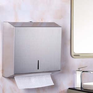 Muro del bagno Montato A Mano In <span class=keywords><strong>Acciaio</strong></span> Inox carta Igienica Tovagliolo di Carta Titolare Dispenser - Product Image 3