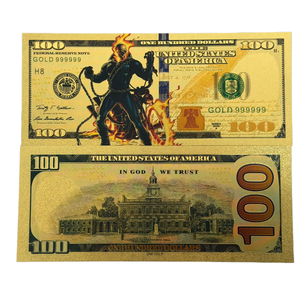 21 Model Uang Kertas Peringatan Pahlawan Super Amerika Berlapis Emas 24K untuk Koleksi - Product Image 5