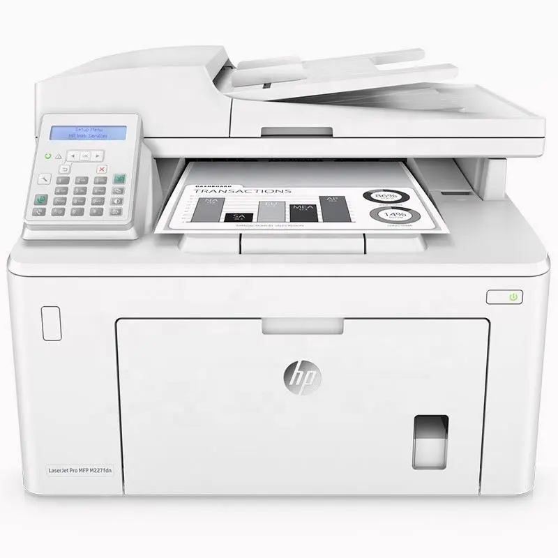 Fast laser black and white laser all-in-one document feeder continuous paper double-sided printing copy scanning printer