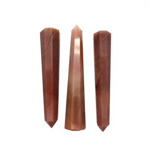 Obélisques en Sodalite Naturelle, Sculptés à la Main, Pierres Semi-Précieuses Polies et Facettées, Artisanat en Quartz, 3-6 Pouces - Product Image 2