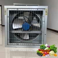 Ventilateur d'extraction à obturateur puissant de 48 pouces Shandong Factory Low Noise Big Air Volume for Wall for Underground Parking