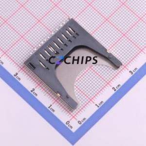 THD1118-08TF-GF SD Card / Memory Card Connector SMD Connector - Product Image 2