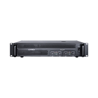 Amplificateurs professionnels OEM ODM 1300W 1950W 2 canaux classe D pour système de réseau audio à haut rendement de stade 8ohm métal