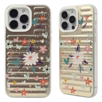 Étui de téléphone pour Redmi 12C carcasas para celular dur mobile protecteur motif ondulation IMD TPU cadre de lentille détachable couverture de téléphone