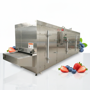 Machine de congélation automatique à tunnel rapide, utilisée pour les grains de maïs et les aliments à base de légumineuses en morceaux. - Product Image 5