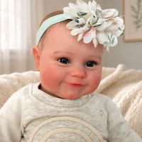 Boneka Bayi Reborn 20 Inch, Mirip Bayi Asli, Bahan Vinyl Lembut, Mainan Bayi Baru Lahir Realistis untuk Hadiah Anak, Grosir, Custom