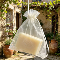 Sac cadeau multifonction en organza avec cordon de serrage, pochettes pour cadeaux de mariage, emballage de fleurs et sachets aromatiques