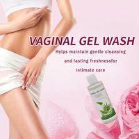 XINHEYU Gel Lavant Moussant 100% Naturel pour Hygiène Intime Féminine Yoni, à l'Aloe Vera, Éclaircissant, Équilibrant le pH, Nettoyant Vaginal Hydratant