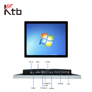 PC industriel embarqué sans ventilateur KTB, écran tactile capacitif multi-touch IP65 étanche, double réseau, <span class=keywords><strong>ordinateur</strong></span> industriel - Product Image 1