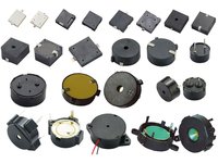 9018 Smd Magnétique Passif Buzzer Ac 3v 5v 12v Mini Alarme Électronique Magnétique Passif Buzzer