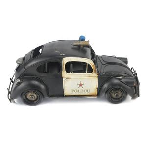 Antique Metal <strong>Police</strong> Car Model Black Figurine Birthday <strong>Gift</strong> Boy Toy <strong>for</strong> Home <strong>Office</strong> Pub Shop Decor Retro Metal Craft Decorations - Product Image 6