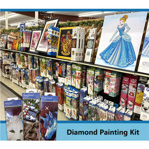 Meian professionnel plein diamant peinture peinte à la main décoration de la maison avec image <span class=keywords><strong>Dotz</strong></span> 5D diamant - Product Image 2