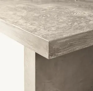 Juego de Comedor de Lujo de Diseño Industrial Moderno Sassanid OEM, Mesa de Comedor Rectangular Encerada <span class=keywords><strong>Cabrera</strong></span> - Product Image 6