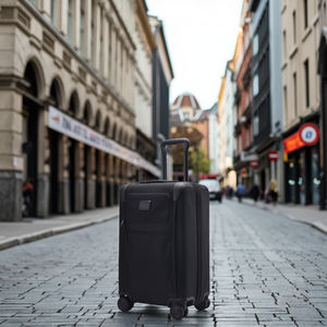 Oxford-stof handbagage zakelijke reiskoffer met cijferslot en spinnerwielen, groothandel vanuit de fabriek - Product Image 1