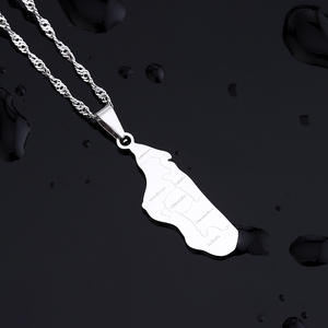 España <span class=keywords><strong>Islas</strong></span> Canarias Tenerife Gran Canaria Fuerteventura <span class=keywords><strong>La</strong></span> <span class=keywords><strong>Palma</strong></span> Lanzarote Mapa Colgante Collares Mujer Chica Joyería - Product Image 5