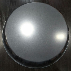 Moule à gâteau rond en acier au carbone épaissi, revêtement antiadhésif, plaque de cuisson domestique à fond plat, outil de pâtisserie DIY - Product Image 2