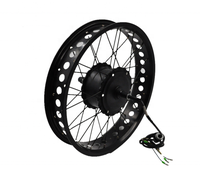 Kit Konversi Motor Belakang Cnebikes Super Power 60V / 72V / 84V / 96V 5000W untuk Sepeda Listrik, Kit Motor E-bike Hitam dengan Layar LED, PAS 1:1, 15kg