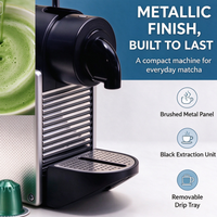 Capsules de thé Matcha vert authentiques faciles à préparer pour les machines Nespresso Original Line