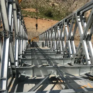 Prefabricated steel bailey bridge structural steel fabrication panel in malaysia