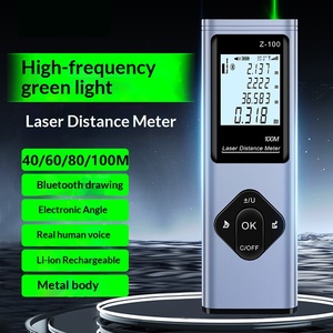 Nuevo Telémetro Láser Industrial, <span class=keywords><strong>Medidor</strong></span> de Distancia de 60m, Resistente al Agua, Precisión de 2mm, Batería de Litio Recargable, Medición Digital - Product Image 2