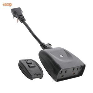 Linsheng không dây điều khiển từ xa Outlet (2 cửa hàng, 80 feet phạm vi) ETL được liệt kê khả năng chịu nước điện từ xa Outlet cho Đèn Ngoài Trời - Product Image 1