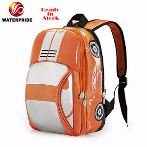 <span class=keywords><strong>Sac</strong></span> à <span class=keywords><strong>dos</strong></span> scolaire en forme <span class=keywords><strong>de</strong></span> <span class=keywords><strong>voiture</strong></span> <span class=keywords><strong>de</strong></span> <span class=keywords><strong>course</strong></span> 3D en gros pour garçons, polyester et nylon, grande capacité, fermeture éclair tendance - Product Image 2