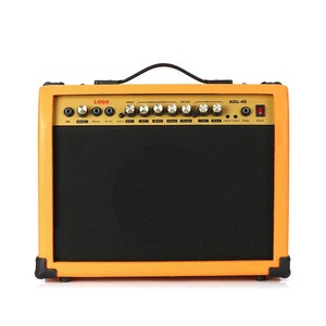 Amplificador de Guitarra Eléctrica de 40W con Drive, EQ de 3 Bandas, Delay, Reverb, Entrada de Micrófono, Conector para Auriculares, para Guitarra Eléctrica, Logotipo OEM - Product Image 3