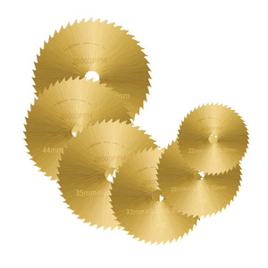 <span class=keywords><strong>Lame</strong></span> de <span class=keywords><strong>scie</strong></span> <span class=keywords><strong>circulaire</strong></span> forgée HSS ultra-mince de 50 mm x 0,8 mm x 6,35 mm, revêtement titane, pour découpe de précision <span class=keywords><strong>multi</strong></span>-<span class=keywords><strong>matériaux</strong></span> - Product Image 5