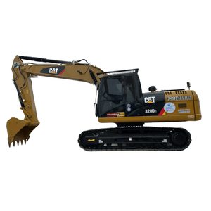 Excavadora de orugas hidráulica usada a buen precio, excavadoras Caterpillar 320d2, máquina excavadora usada, excavadora de segunda mano CAT de 20 toneladas - Product Image 1