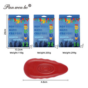 12/24/36色幼児用無毒クレヨン1-3子供用ウォッシャブルクレヨン4-8歳持ちやすいクレヨン - Product Image 5