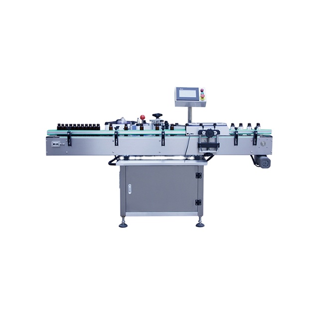 Npack Good Quality Fully Automatic Round Bottle Labeling Machine / Sticker Self Adhesive
