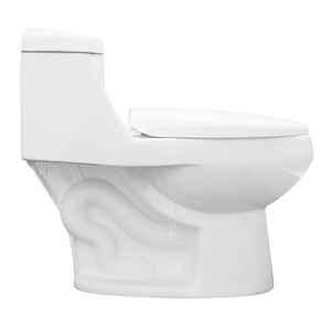 <span class=keywords><strong>Inodoro</strong></span> Compacto de Una Pieza con Doble Descarga, Cerámico y Sifónico - Product Image 4