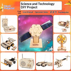 ชุดทดลองวิทยาศาสตร์ STEM ทำจากไม้ สำหรับการศึกษาวิทยาศาสตร์สำหรับเด็ก ขายส่ง - Product Image 3