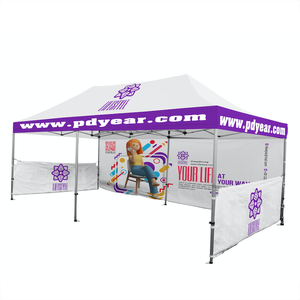 Nhiệm vụ nặng nề quảng cáo 6x3m không thấm nước tùy chỉnh in ấn marquee Pop Up gazebo tán triển lãm thương mại lều - Product Image 4