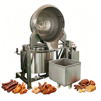 Marmite de Blanchiment et de Parboiling Industrielle à Double Enveloppe avec Moteur pour la Cuisson des Légumes et la Cuisson de la Viande en Saumure 304