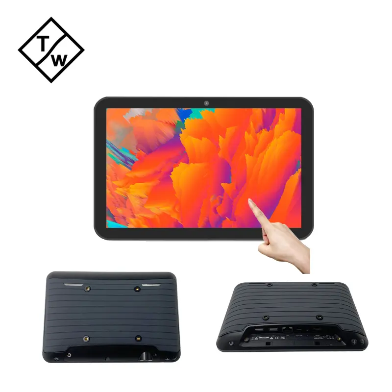 New RK3568 Android 11 OS 8 inch Wall Mount Industrial POE Android Tablet PC