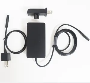 Netzteil adapter mit zusätzlichem Wand stecker und USB-Anschluss Surface Pro Charger 65W für Surface Pro 3/4/5/6/7