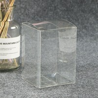 Boîte de rangement pour jouets, emballage cadeau, personnalisable avec logo imprimé, pliable, en matériaux recyclés PET transparents, directement de l'usine