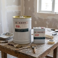 Adhésif polyuréthane bicomposant à haute teneur en solides pour l'emballage alimentaire, utilisation en machine de laminage à sec, emballage à l'eau bouillante
