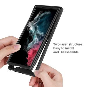 360 completo pellicola per animali domestici schermo proteggere TPU PC 2 in 1 custodia per telefono per Samsung Galaxy S24 ultra S23FE S22 <span class=keywords><strong>S21</strong></span> plus Anti Scratch <span class=keywords><strong>Cover</strong></span> - Product Image 3