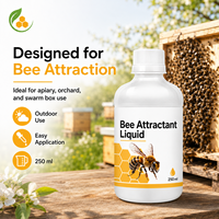 Liquide attractif pour abeilles de 250 ml, haute performance, appât liquide pour nuages d'abeilles, pour boîte à nuages d'abeilles, fournitures d'apiculture