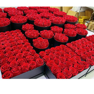 Caja de rosas eterna preservada real regalo eterno rosas Día de San Valentín flor Rosa eterna - Product Image 6