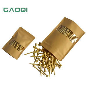 Varios tamaños disponibles Logotipo personalizado Impreso Bambú Madera Golf Tees a granel - Product Image 2