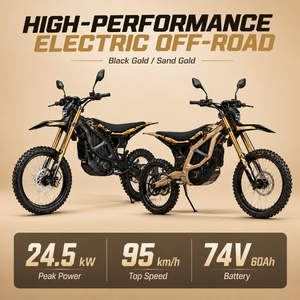 Nuova Moto Elettrica Fuoristrada Surron Ultra Bee 2026, 74V 24.5kW, Batteria al Litio 60Ah, Dirt Bike Sur-ron Ultra Bee Nera - Product Image 2