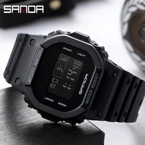 <span class=keywords><strong>Montre</strong></span> numérique SANDA <span class=keywords><strong>G</strong></span> Style pour homme, étanche, antichoc, <span class=keywords><strong>montre</strong></span> de sport pour homme, <span class=keywords><strong>montre</strong></span> électronique pour garçon et fille, Masculino Mulher - Product Image 1