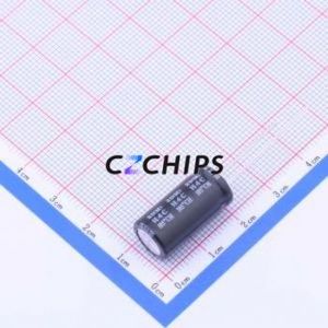 Condensador Electrolítico de Aluminio de Montaje Pasante ERD476M2CG20RR, D10xL20mm 47uF 20% 160V 750mA-100kHz - Product Image 2