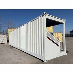 Tribune mobile en acier, conteneur d'expédition extérieur, tribune de football portable, tribune pour spectateurs avec roulettes - Product Image 4